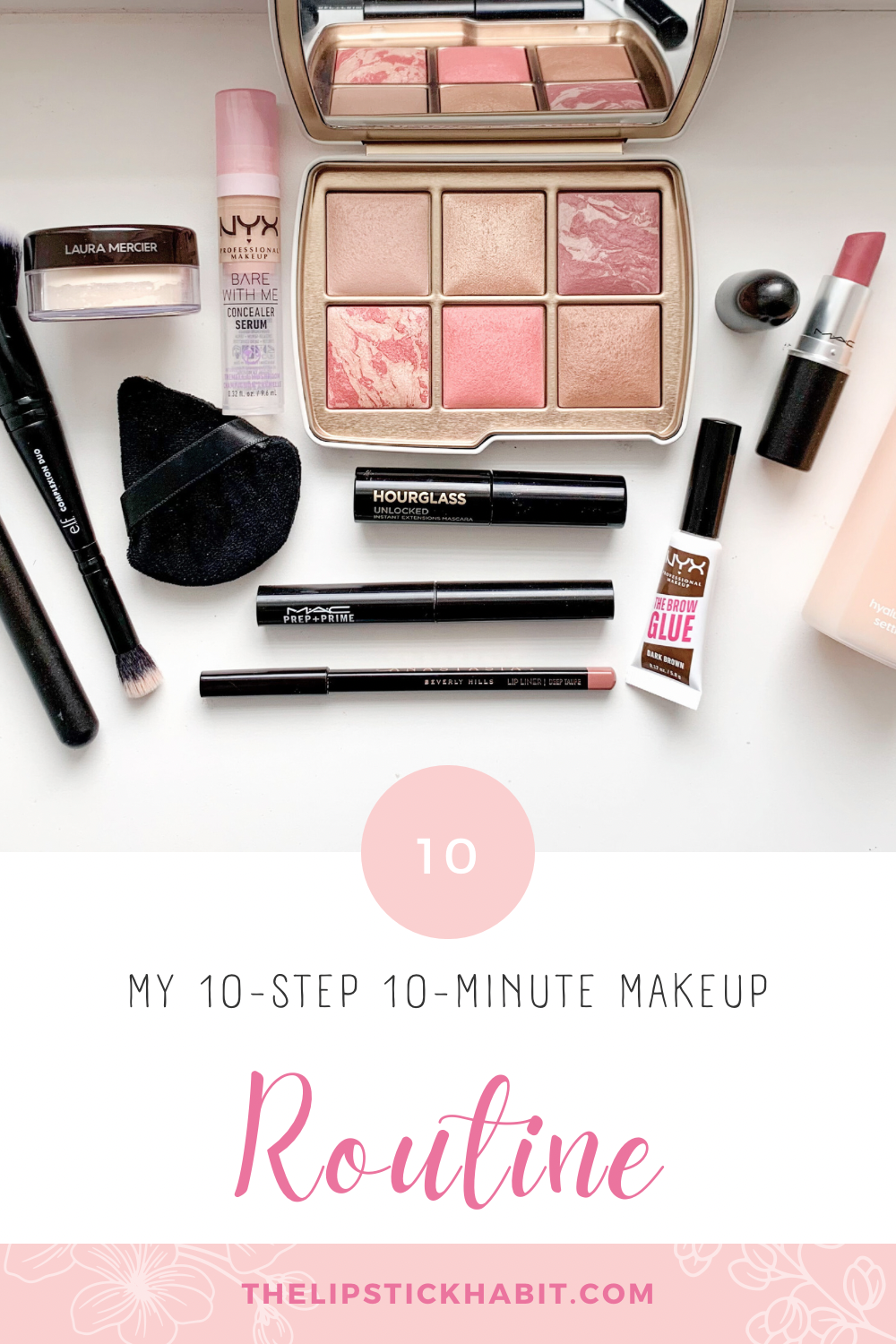 A Simple Everyday Makeup Routine in 10 Minutes – The Lipstick Habit